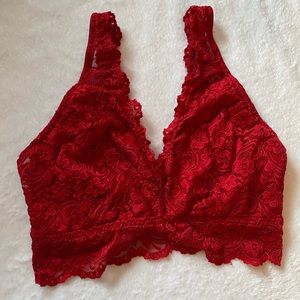 Red Bralette